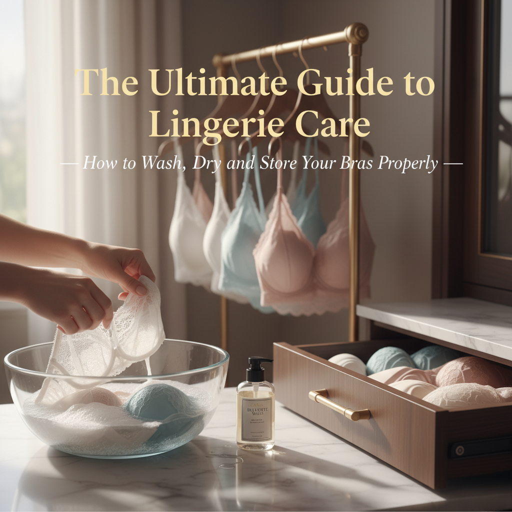 The Ultimate Guide to Lingerie Care How to Wash, Dry and Store Your Bras Properly