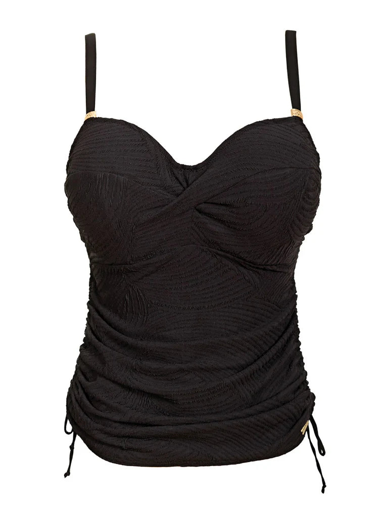 Ottawa Twist Front Tankini Top