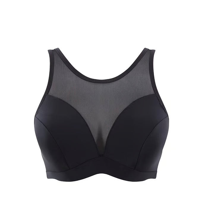 Onyx Chic Plunge Bikini Top